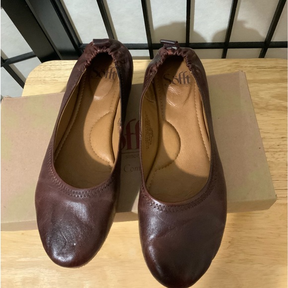 NIB NWT Sofft Kenni: Chestnut Ballerina Flats. - Picture 2 of 6